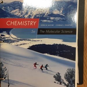 Chemistry 5e the molecular science textbook